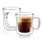 glass coffee cup