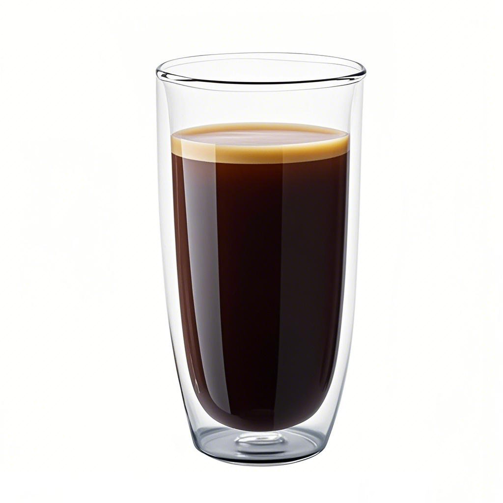Gift box set of two double wall glass coffee cups with gold rim and bamboo lid