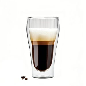Enjoy the true aroma of your coffee – no metallic or plastic aftertaste, just pure glass.